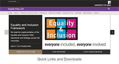 Desktop Screenshot of equality.leeds.ac.uk