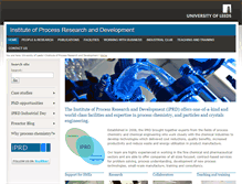 Tablet Screenshot of iprd.leeds.ac.uk