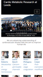 Mobile Screenshot of cardiovascular.leeds.ac.uk