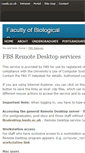 Mobile Screenshot of fbsgateway.leeds.ac.uk