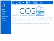 Tablet Screenshot of ccg.leeds.ac.uk
