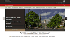 Desktop Screenshot of comms.leeds.ac.uk