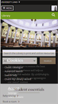 Mobile Screenshot of library.leeds.ac.uk