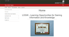 Desktop Screenshot of logik.leeds.ac.uk