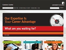 Tablet Screenshot of careerweb.leeds.ac.uk